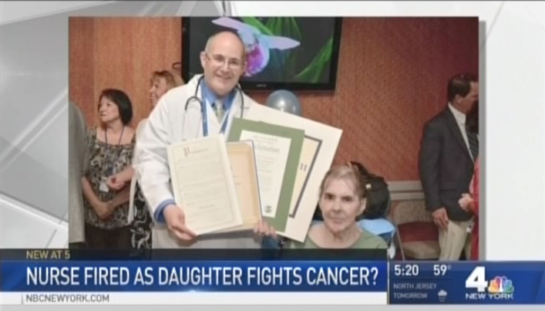 Daleview Care Center Nurse Fired Daughter Stage Four Cancer Diagnosis Farmingdale NY Lawsuit