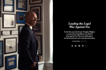 Douglas Wigdor’s Profile Featured In The New York Times