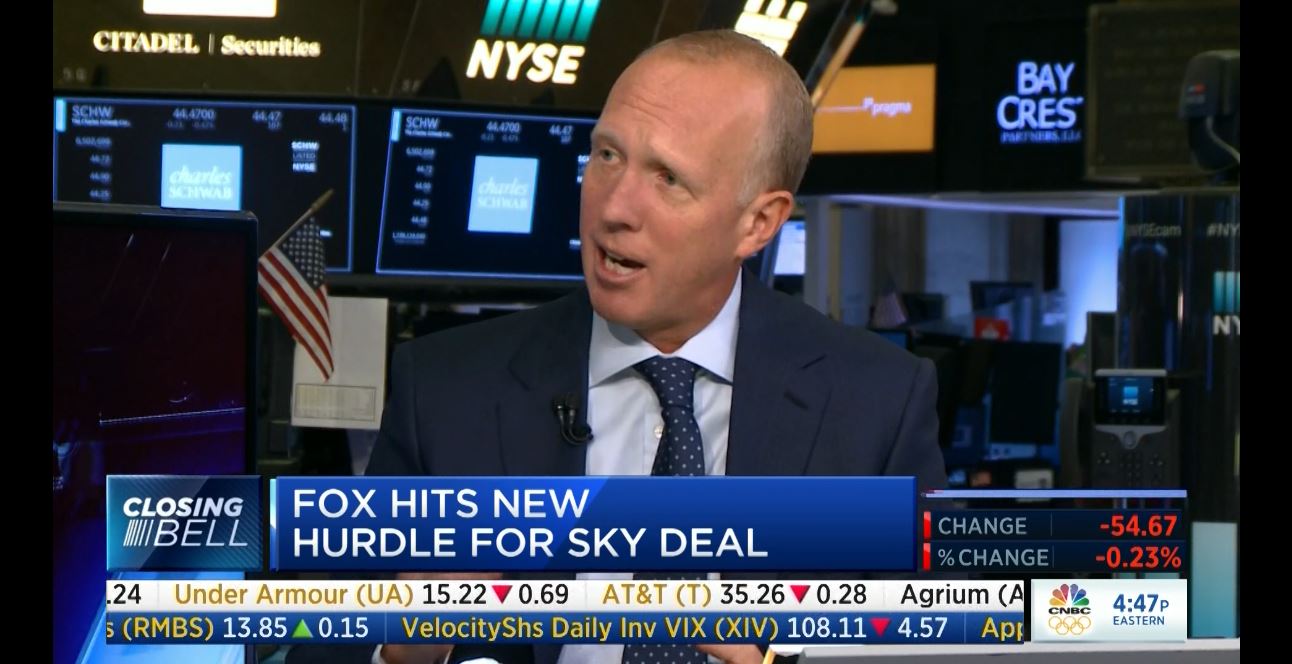 DOUGLAS WIGDOR DISCUSSES ON CNBC THE IMPACT OF BILL O’REILLY ALLEGATIONS ON FOX-SKY DEAL