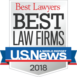 Wigdor LLP U.S. News and World Report Best Law Firms 2018