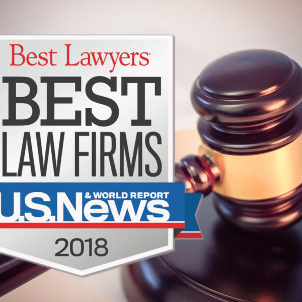 Wigdor LLP U.S. News and World Report Best Law Firms 2018