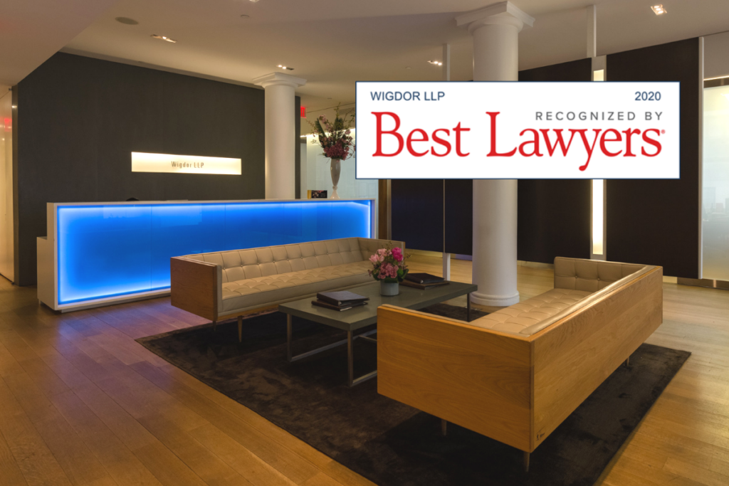 Wigdor LLP Partners Honored In The Best Lawyers In America® 2020 Rankings