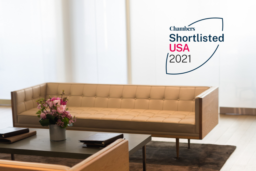 Wigdor LLP Shortlisted For 2021 Labor And Employment Law Firm Of The Year By Chambers And Partners