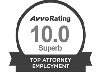 Avvo Rating of 10 Superb - Top Employment Attorney