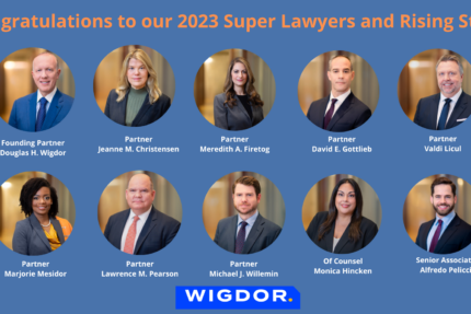 Wigdor Attorney’s Named to the 2023 Super Lawyers list