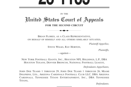 12 Law School Professors File Amicus Brief In Support of Brian Flores’ Case Against NFL