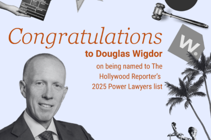 The Hollywood Reporter Names Douglas Wigdor a Top 100 Attorney