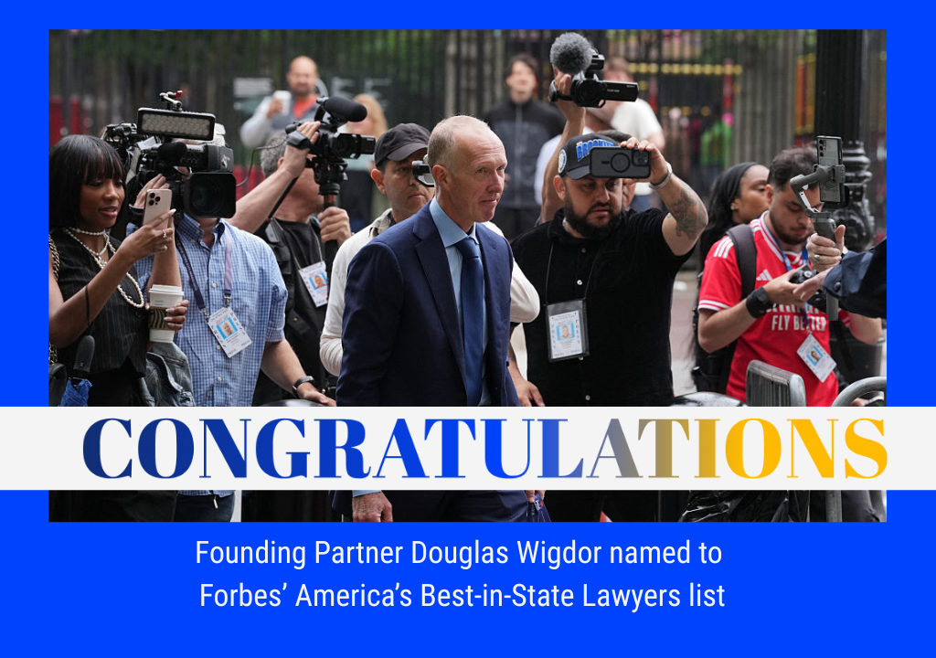 Forbes Names Douglas Wigdor a Best-In-State Attorney