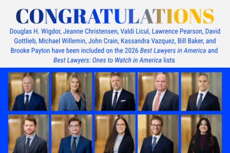 Best Lawyers Recognizes Ten Wigdor Attorneys