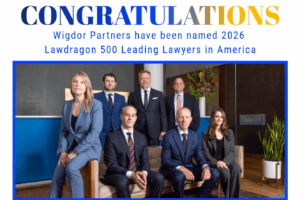 All Wigdor Partners Named to Lawdragon’s 500 Leading Lawyers in America