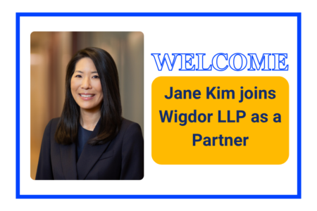 Wigdor LLP Welcomes Former SDNY Deputy Criminal Division Chief Jane Kim as a Partner