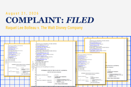 Wigdor Files Negligence Complaint Against Disney