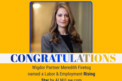 Meredith Firetog Named a ‘Rising Star’ by ALM/Law.com