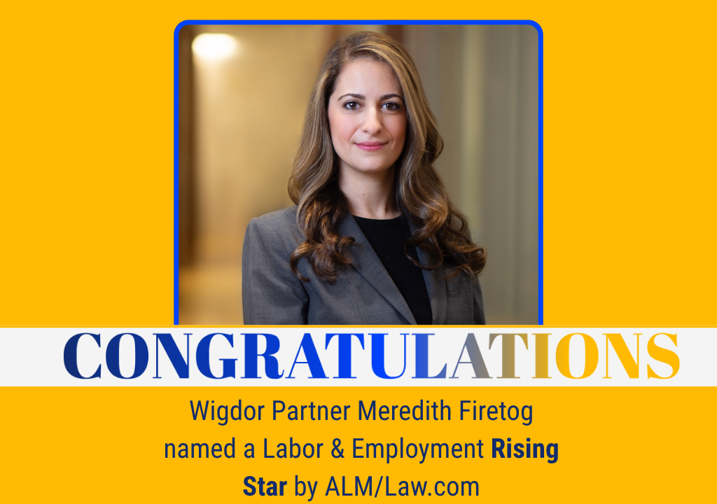 Meredith Firetog Named a ‘Rising Star’ by ALM/Law.com